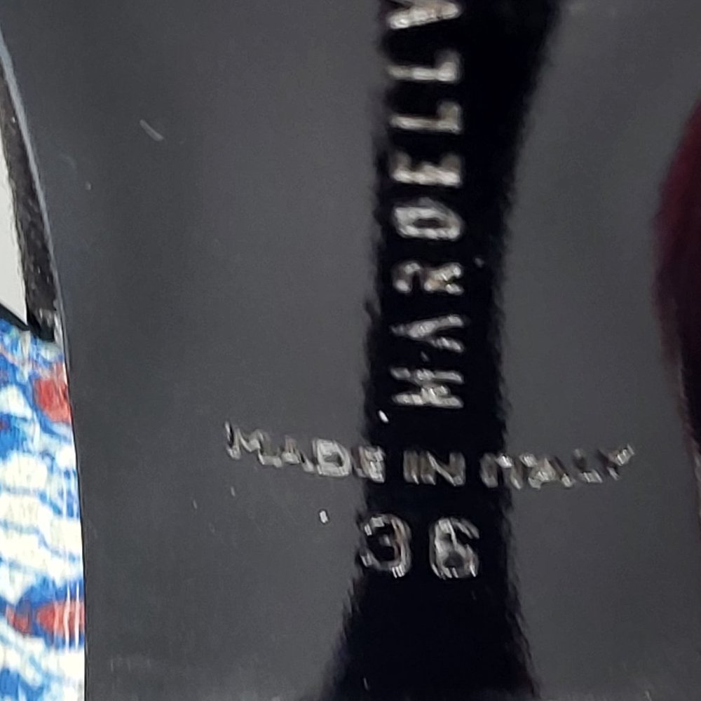 Marcell Von Berlin Python Embossed Plexi Strap La… - image 3